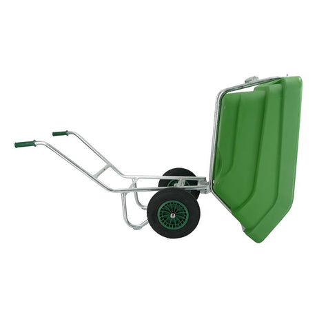 Carretilla basculante Fort Products f s 300l verde 2 ruedas de aire