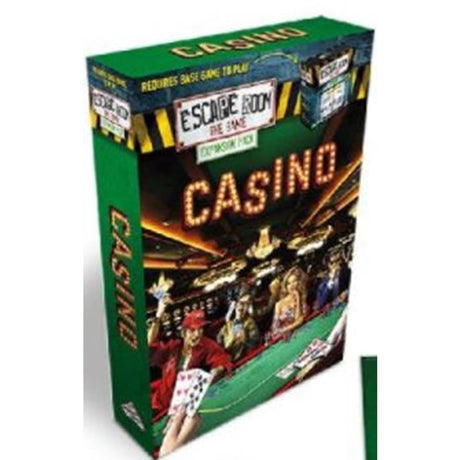 Juegos de identidad idgames conjunto de expansión de sala de escape: casino