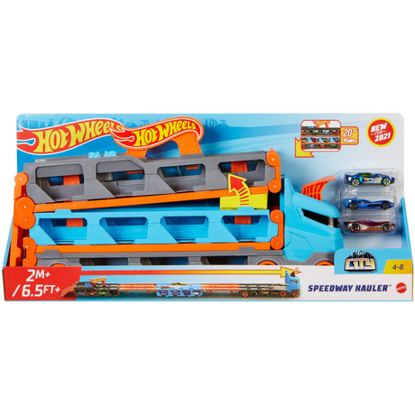 Juego de semirremolque Hot Wheels Speedway - vehículo de juguete