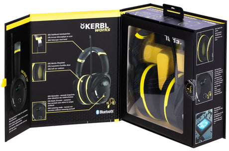 Las orejeras de los productos Kerbl funcionan protegidas con radio dabplus y bluetooth