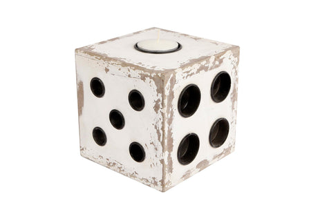 Cosydecor portavelas cubo 17x17x17cm