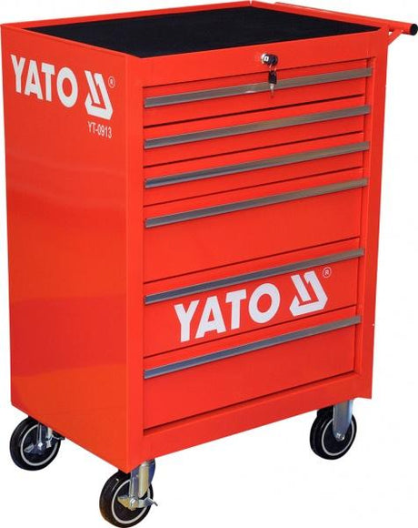 Carro de herramientas Yato con 6 cajones.