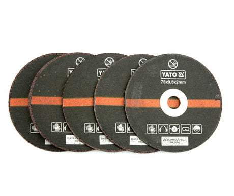 Yato metalen schild 75x2x9,5mm kpl.5cz. do yt-0993