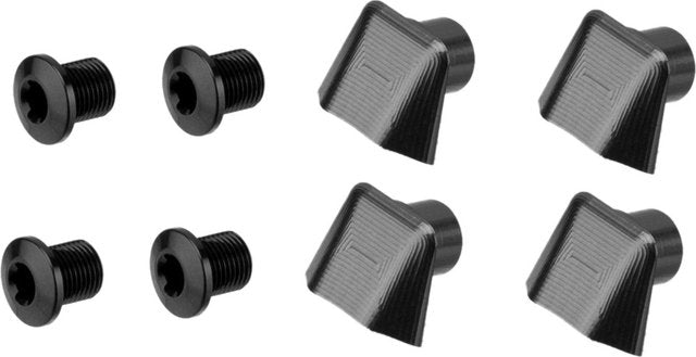 Cubre tornillos de plato Absoluteblack para dura-ace 9000