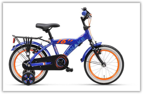 Batavus horquilla delantera serpiente 16 negro kl030 w estampado