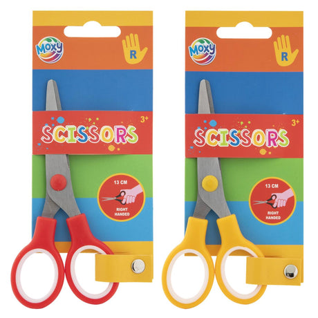 Tijeras infantiles Moxy diestros 13cm