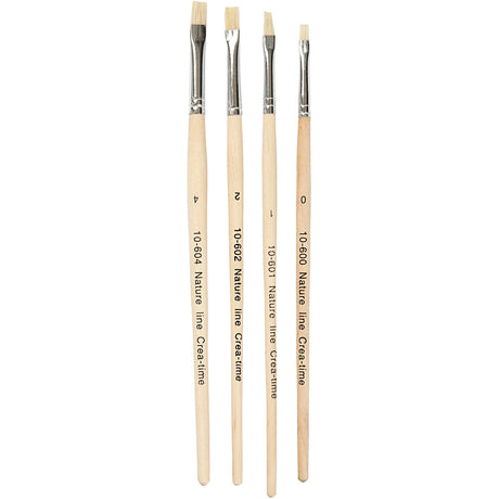 Pinceles Creativ Company Nature Line 00 1 2 4, 4 uds.