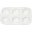 Empresa creativa https: www.cchobby.nl paleta-paleta-rectangular-con-6-compartimentos-dimensiones-13x8-5-cm-blanco-1-pieza