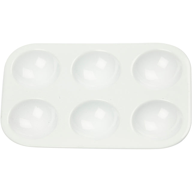 Empresa creativa https: www.cchobby.nl paleta-paleta-rectangular-con-6-compartimentos-dimensiones-13x8-5-cm-blanco-1-pieza