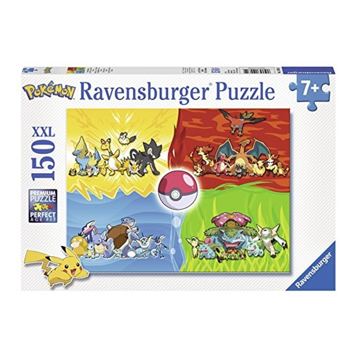 Ravensburger rompecabezas de diferentes Pokémon - rompecabezas - 150 piezas