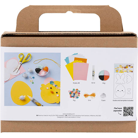Empresa creativa https: www.cchobby.nl mini-hobbyset-decoraciones-de-papel-cartón-con-decoración-1-juego