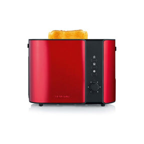 Tostadora Severin automática 800w roja al 2217