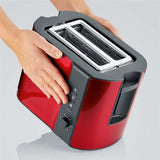 Tostadora Severin automática 800w roja al 2217