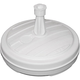 Soporte para sombrilla Eda 13 litros blanco | 2 piezas