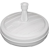 Soporte para sombrilla Eda 13 litros blanco | 2 piezas