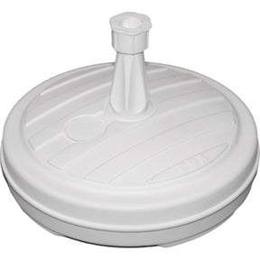 Soporte para sombrilla Eda 13 litros blanco | 2 piezas