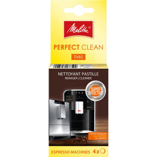 Melitta Perfect Clean para máquinas de café espresso de café (4 piezas)