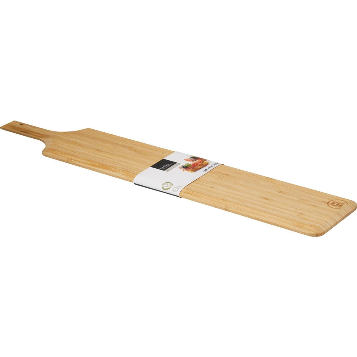 Excelente tabla para servir artículos para el hogar de bambú 75x14x20cm
