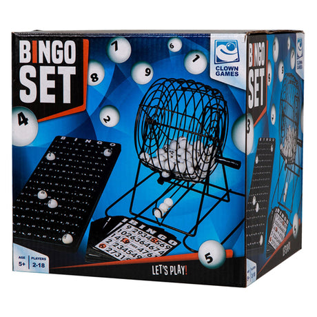 Carrete bingo juegos payaso pequeño