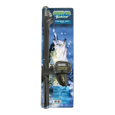 Juego de caña de pescar telecasting con accesorios, 1,6m