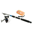 Juego de caña de pescar telecasting con accesorios, 2,10m