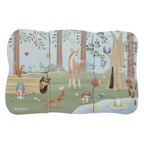 Puzzle de baño Little Dutch Forest Friends