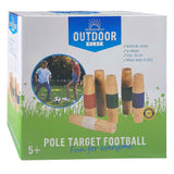 Juego al aire libre Postes de madera Fútbol