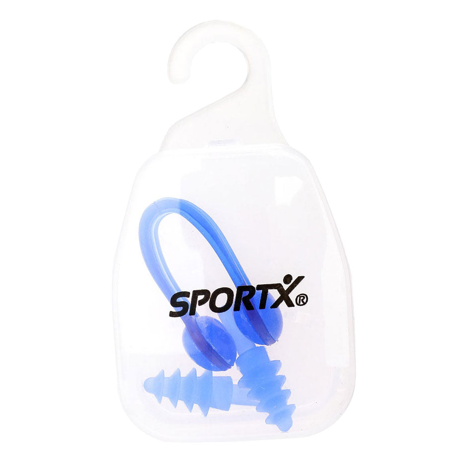 Pinza nasal y tapones para los oídos Sportx junior