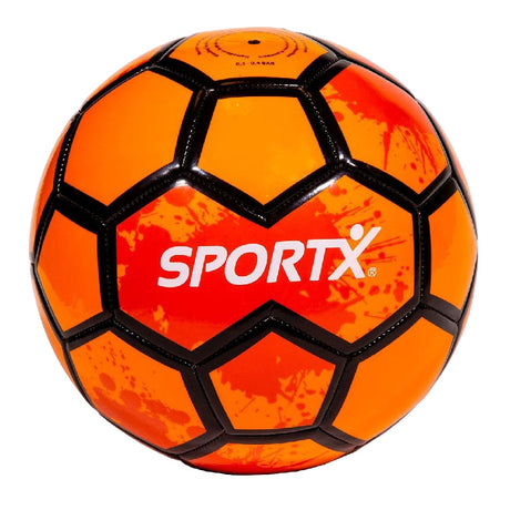Sportx fútbol naranja – recreación en la playa – formato talla 5 (ø 22 cm) -