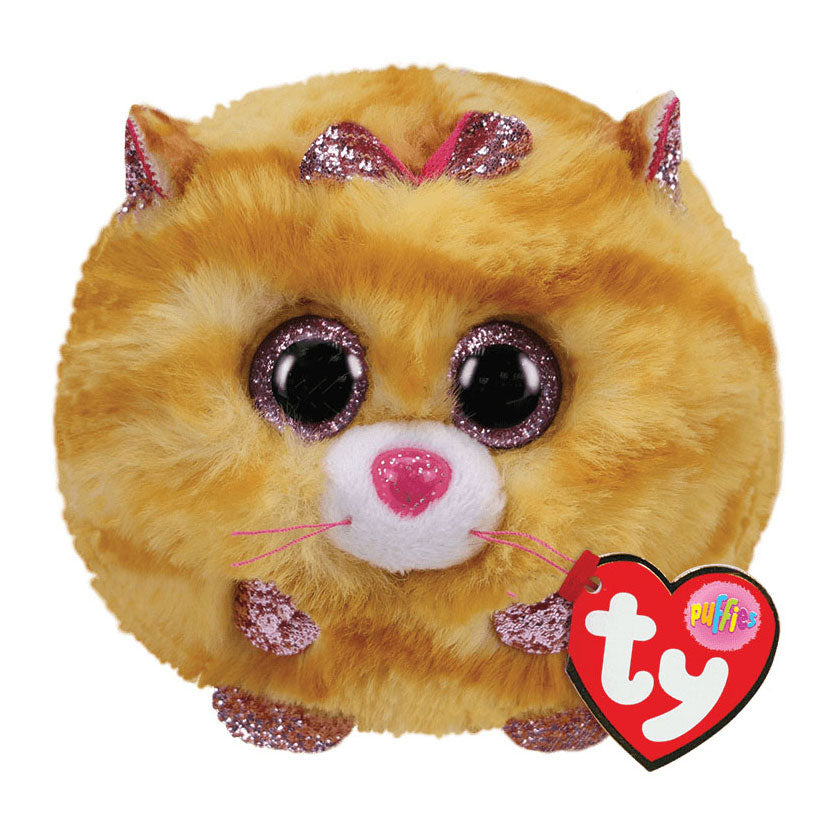 Gorro Ty Teeny Puffies Tabitha Cat, 10 cm