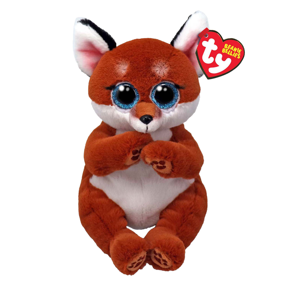 Ty beanie babies vientres witt fox, 15cm