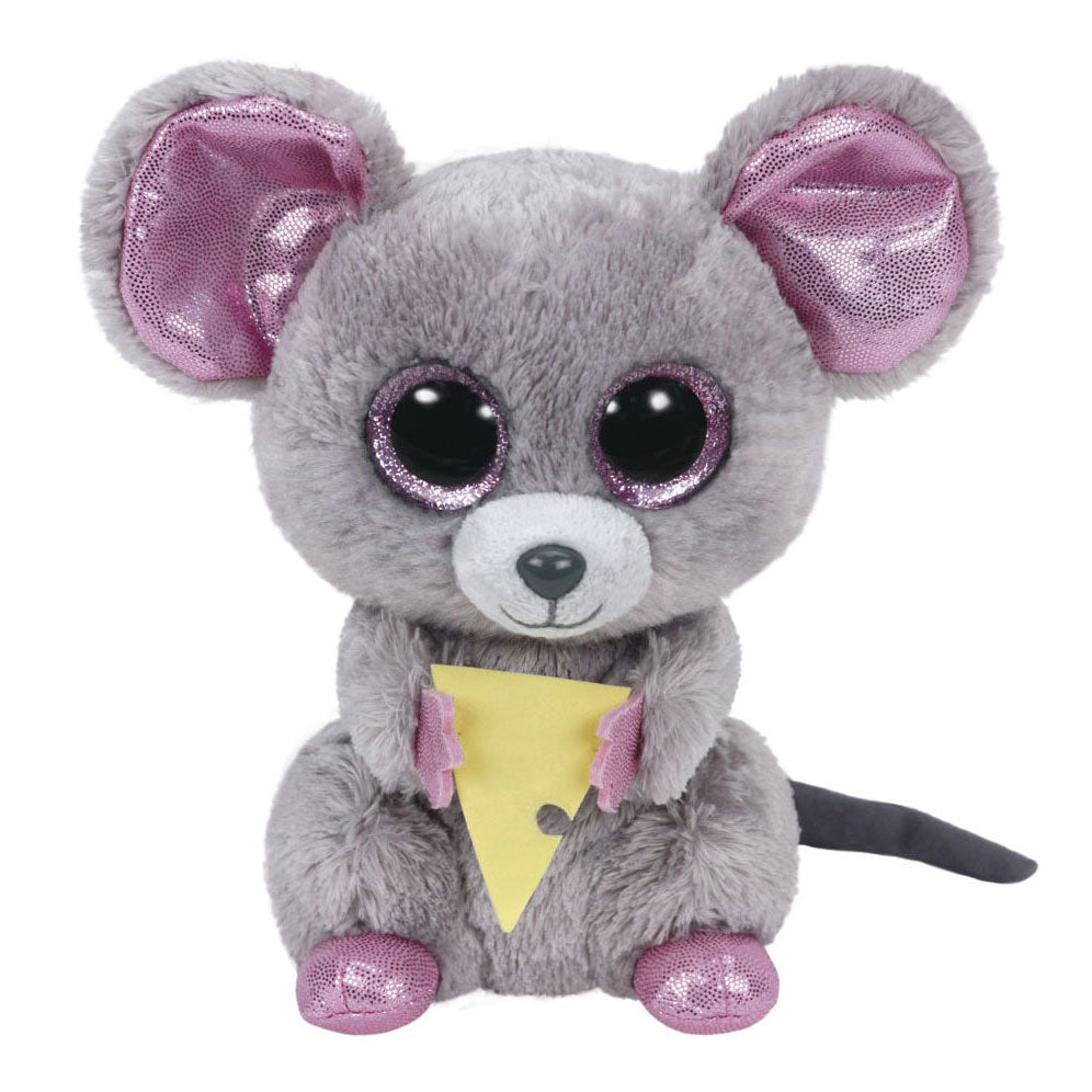 Ratón chirriador de Ty Beanie Boo, 15 cm