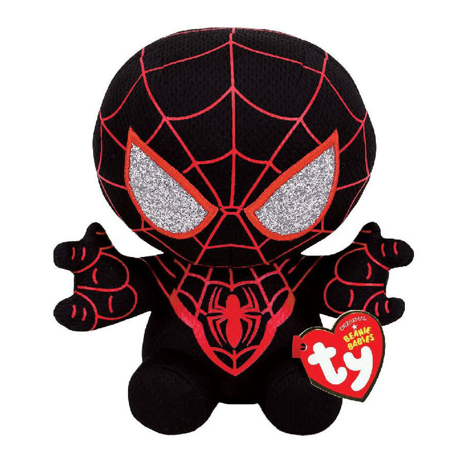 Ty gorro spiderman millas morales, 15cm