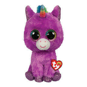 Ty beanie buddy roseta unicornio, 24 cm