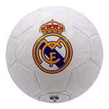 Balón de fútbol Van der Meulen Real Madrid talla 5 blanco