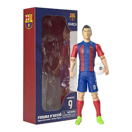 Figura de fútbol Sockers FC Barcelona Robert Lewandowski, 20cm