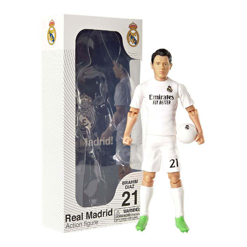 Figura de fútbol real madrid brahim diaz, 20cm