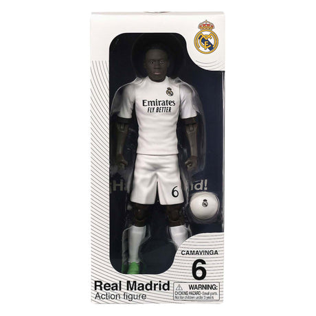 Sockers figura futbol real madrid eduardo camavinga, 20cm