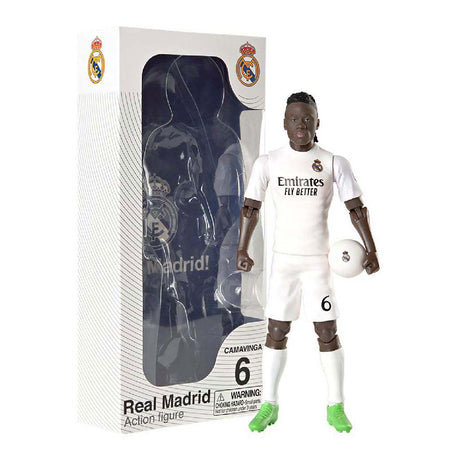 Sockers figura futbol real madrid eduardo camavinga, 20cm