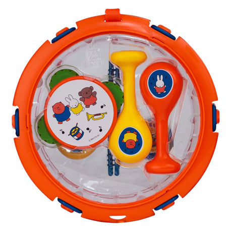 Rubo Toys Set de música Miffy - pandereta - tambor - claquetas - maracas - instrumentos de juguete