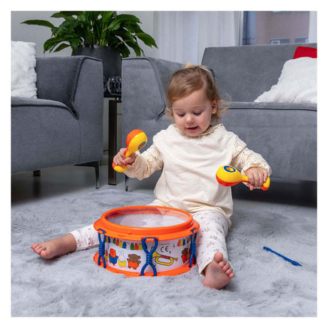 Rubo Toys Set de música Miffy - pandereta - tambor - claquetas - maracas - instrumentos de juguete