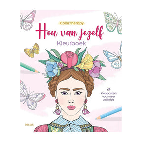 Libro para colorear Deltas cromoterapia ámate a ti mismo