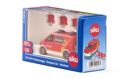 Siku 2116 vw t6 medico primeros auxilios 15,5x8,7x5,1cm