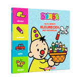 Libro para colorear de Studio 100 con palabras
