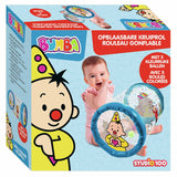 Rastreador inflable Bumba - confeti - con 5 bolas de colores