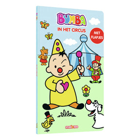 Libro de cartón con solapas Studio 100 Bumba - en el circo