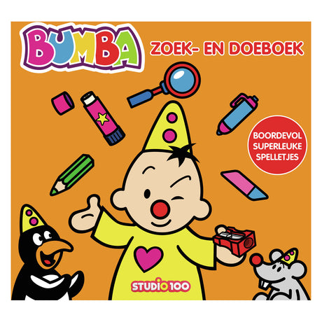 Libro de actividades y búsqueda de Studio 100 Bumba