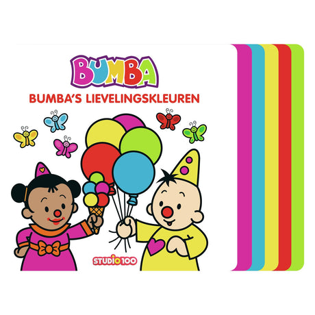 Libro de tablero Studio 100 Bumba con escalones: los colores favoritos de Bumba