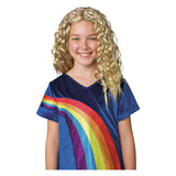 Accesorio de vestir K3 - peluca julia - con extensiones de purpurina y pin