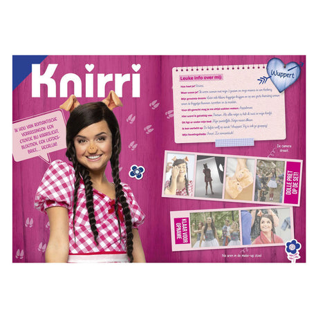 Studio 100 k3: fan book de 3 lechones con pegatinas